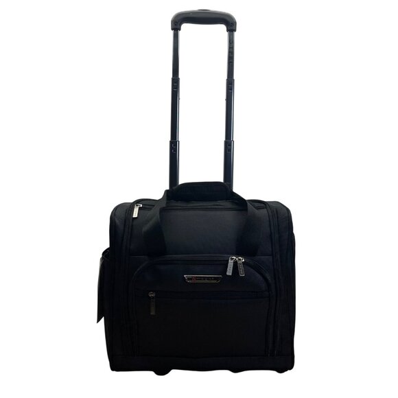 Travelers TPRC Black 2-In-1 Rolling Carry-On Bag With USB Port - Picture 1 of 16